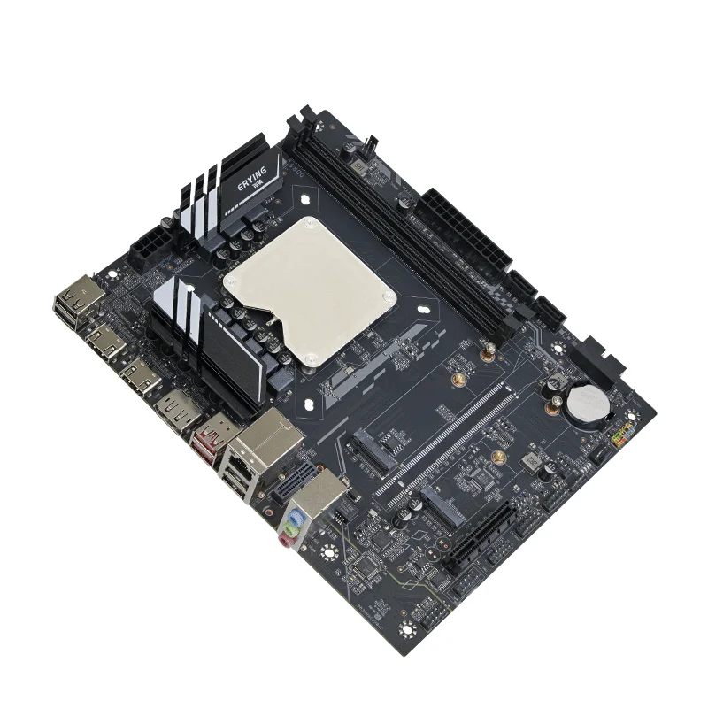 Imagem -04 - Atx Desktop Motherboard com Onboard Faça Você Mesmo Desktop Kit Núcleo Interposer Cpu Q1j3i7 es 0000 12c16t Gráficos Iris xe Ram Ddr5