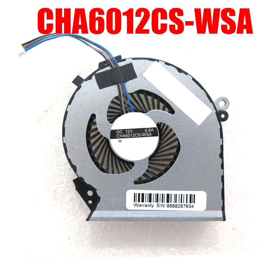 Fan For SUPERRED CHA6012CS-WSA DC12V 0.8A 4PIN 4Lines