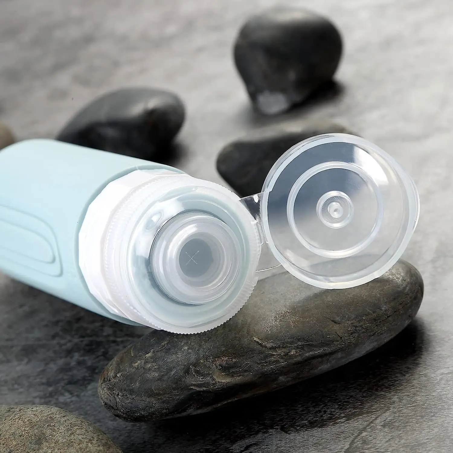 90ml/Set Silicone Travel Multicolour Cosmetic Bottles Empty Container Leakproof Refillable Bottle For Shampoo Conditioner Lotion image 6