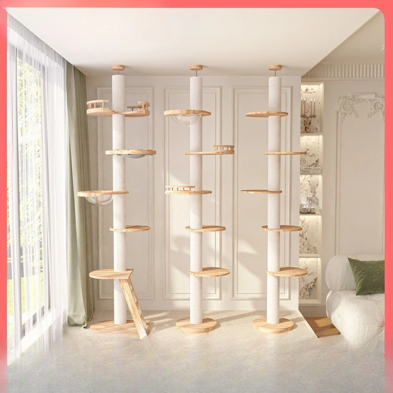 Honeypot cat Tongtian pillar, cat climbing frame does not occupy an area