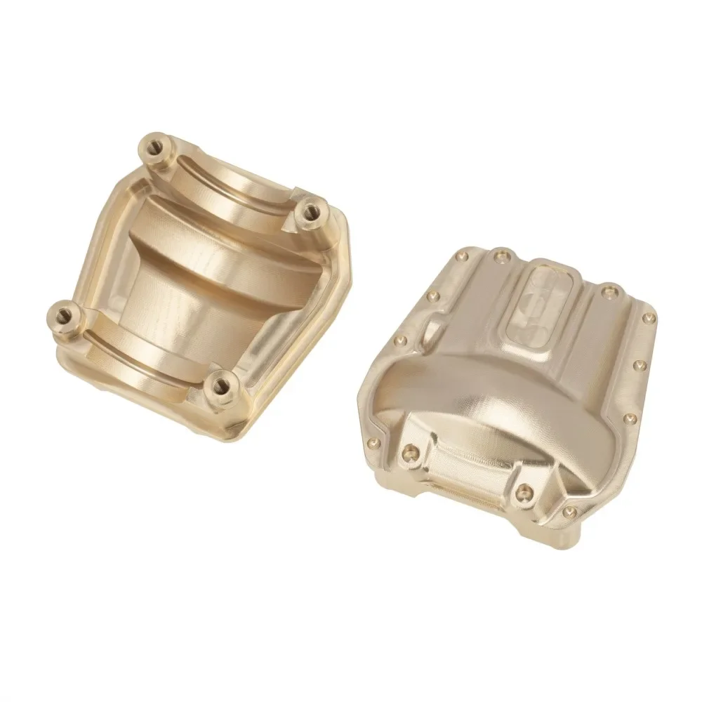 

1Pc Brass Diff Cover Heavy Duty Differential Axle Housing for Axial SCX6 AXI05000 1/6 RC Crawler Car Upgrades Parts