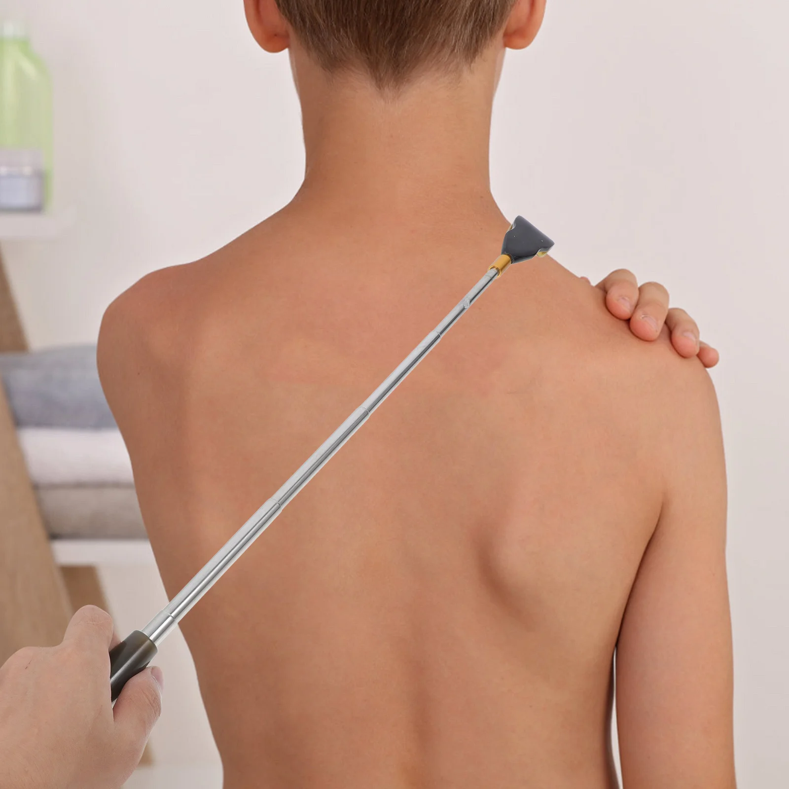 

Extendable Back Scratcher Retractable Itch Relief Tool For Back Head Scalp Foot Massage Multifunctional Claw Scratching Stick