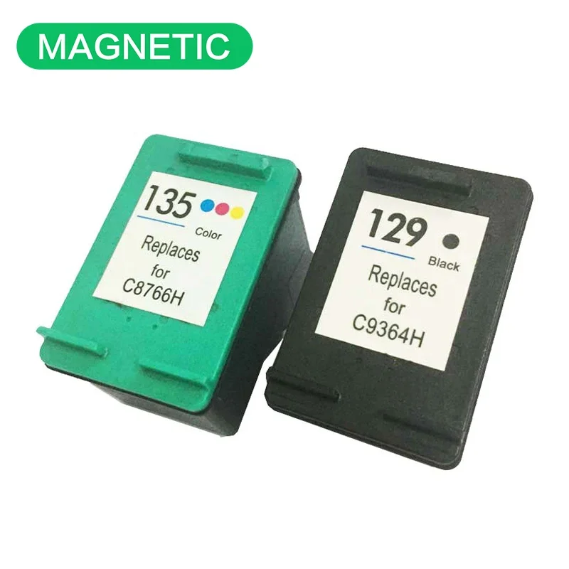 129 135 Compatible Ink Cartridges for HP 129 135 Photosmart C4110 C4140 C4150 C4170 C4173 C4180 C4183 C4188 C4190 C4193 Printer