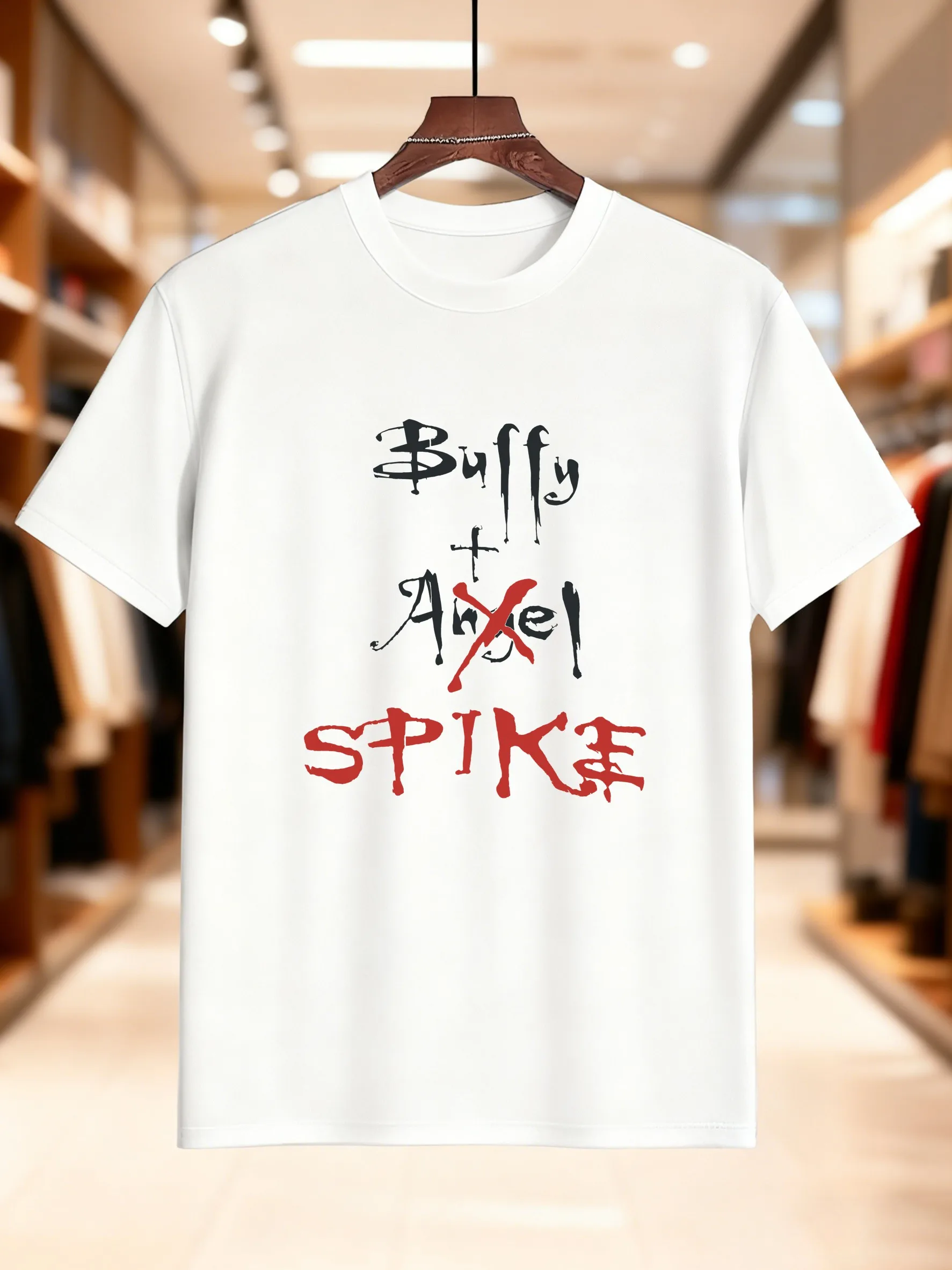 تي شيرت رجالي بطبعة جرافيك - تصميم أدوات باللونين الأحمر والأسود مع مطرقة ومفتاح ربط، تي شيرت كاجوال مريح من القطن بنسبة 100%، تي شيرت صيفي عصري #4