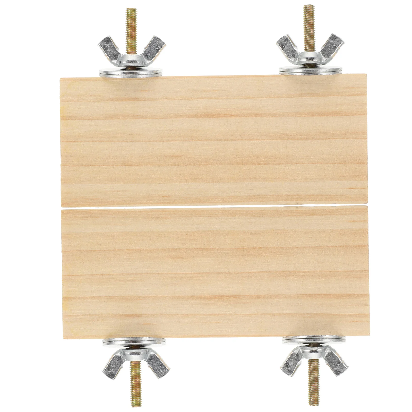 

2Pcs Pet Bird Stand Platform High Quality Wooden Parrot Cage Accessory for Parakeets Cockatiels and Small Birds