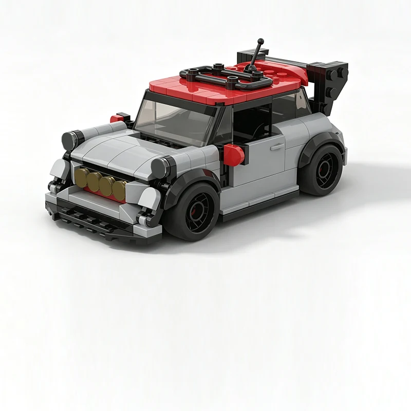 City Car Model MOC Building Bricks F56 High-Performance Racing Car Modular Technology Gifts Holiday Assemble Children Toys Suit