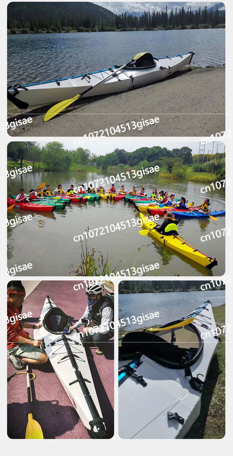 

Ocean Boat, Single, Rafting Boat, Rafting Hardware Folding，Folding Kayak, Canoe