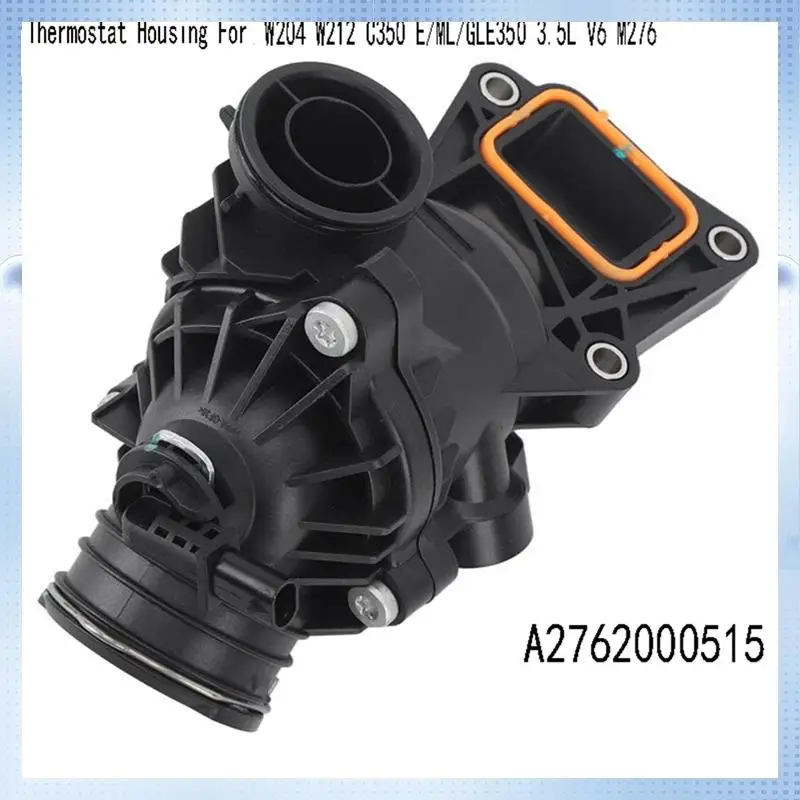 AM-A2762000515 carcasa del termostato para Mercedes Benz W204 W212 C350 E/ML/GLE350 3.5L V6 M276 motores radiadores