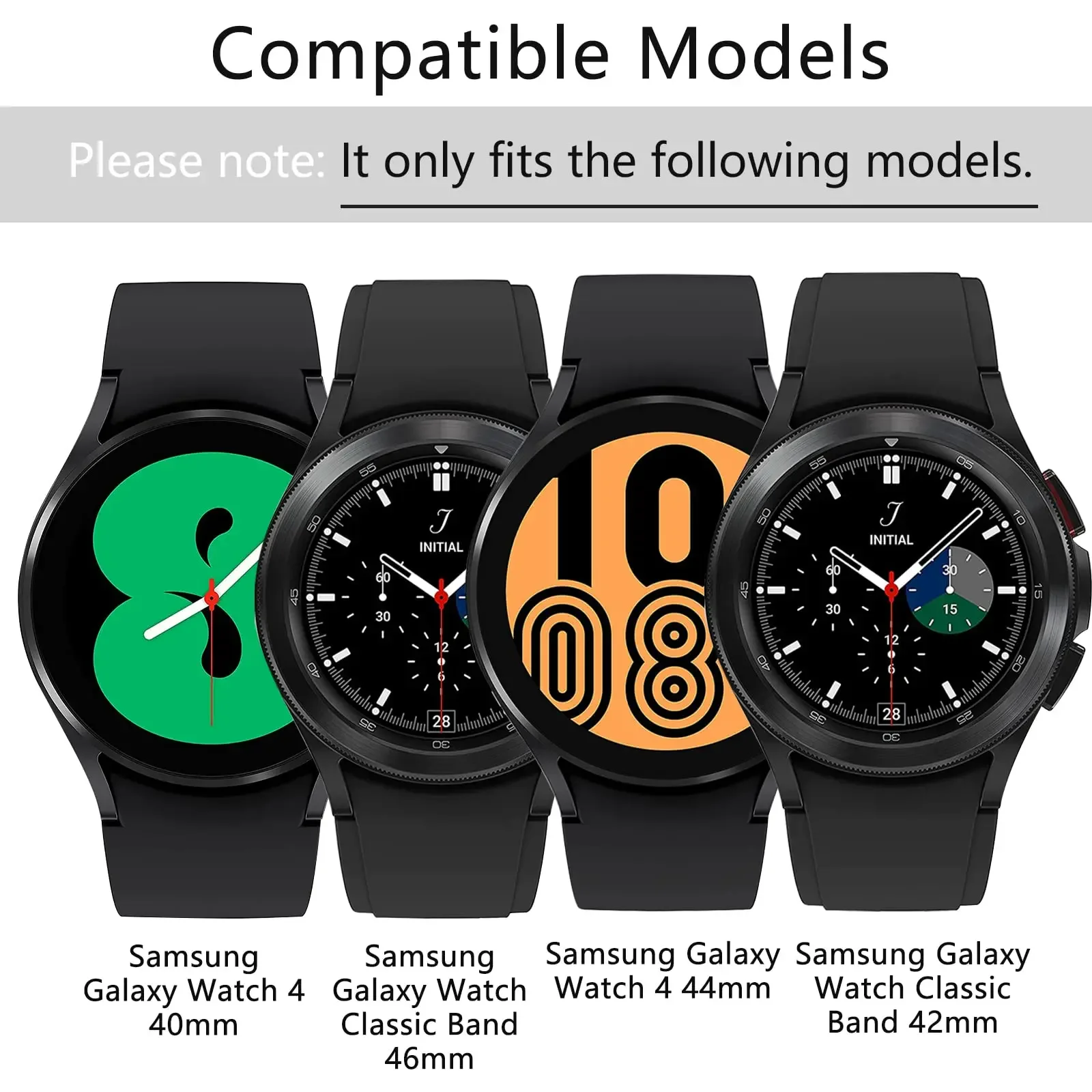 Cinturino in silicone per Samsung Galaxy Watch 6 Classic 47mm/43mm 5 Pro 45mm cinturino cinturino Galaxy Watch 7 6 5 4 40mm/44mm Correa