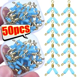 Double Hooks Contactor Device Subline Anti-winding Bifurcation Separator Splitter Space Bean Fishing Line Swivel Tying Tool