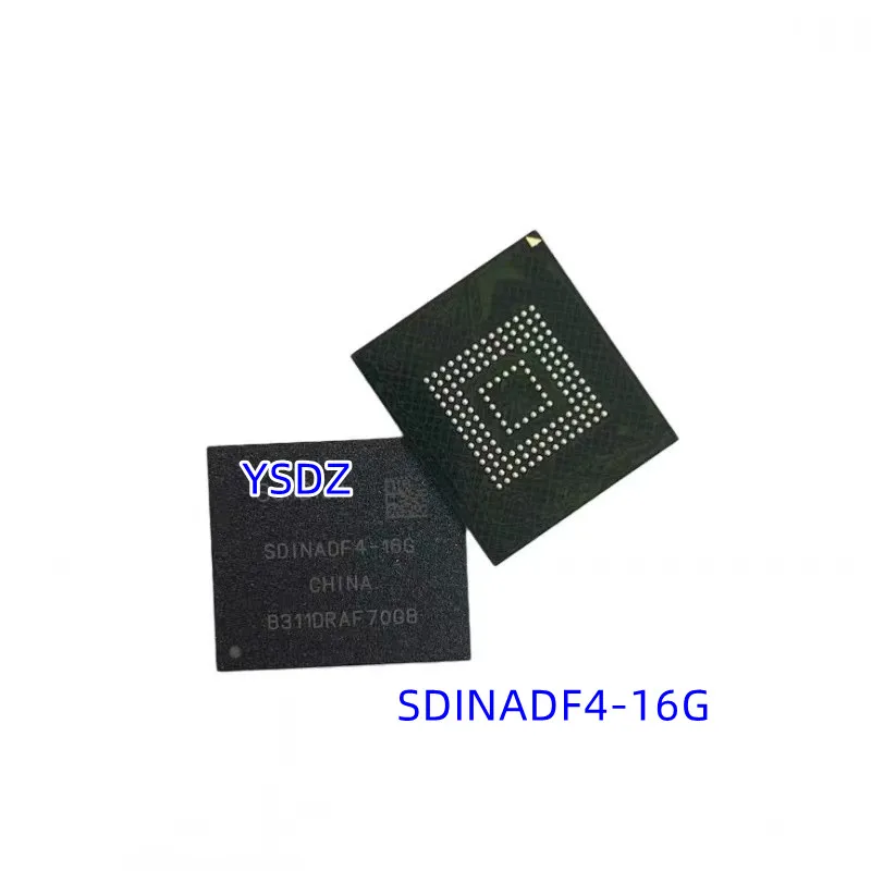 100% New Original 5-10PCS  SDINADF4-16G BGA EMMC SDINADF4 16G