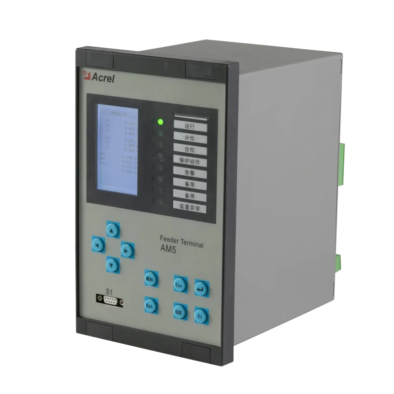 AM5 Medium Voltage Protection Relay Zero Sequence Current 1A/5A for User 35KV Substation