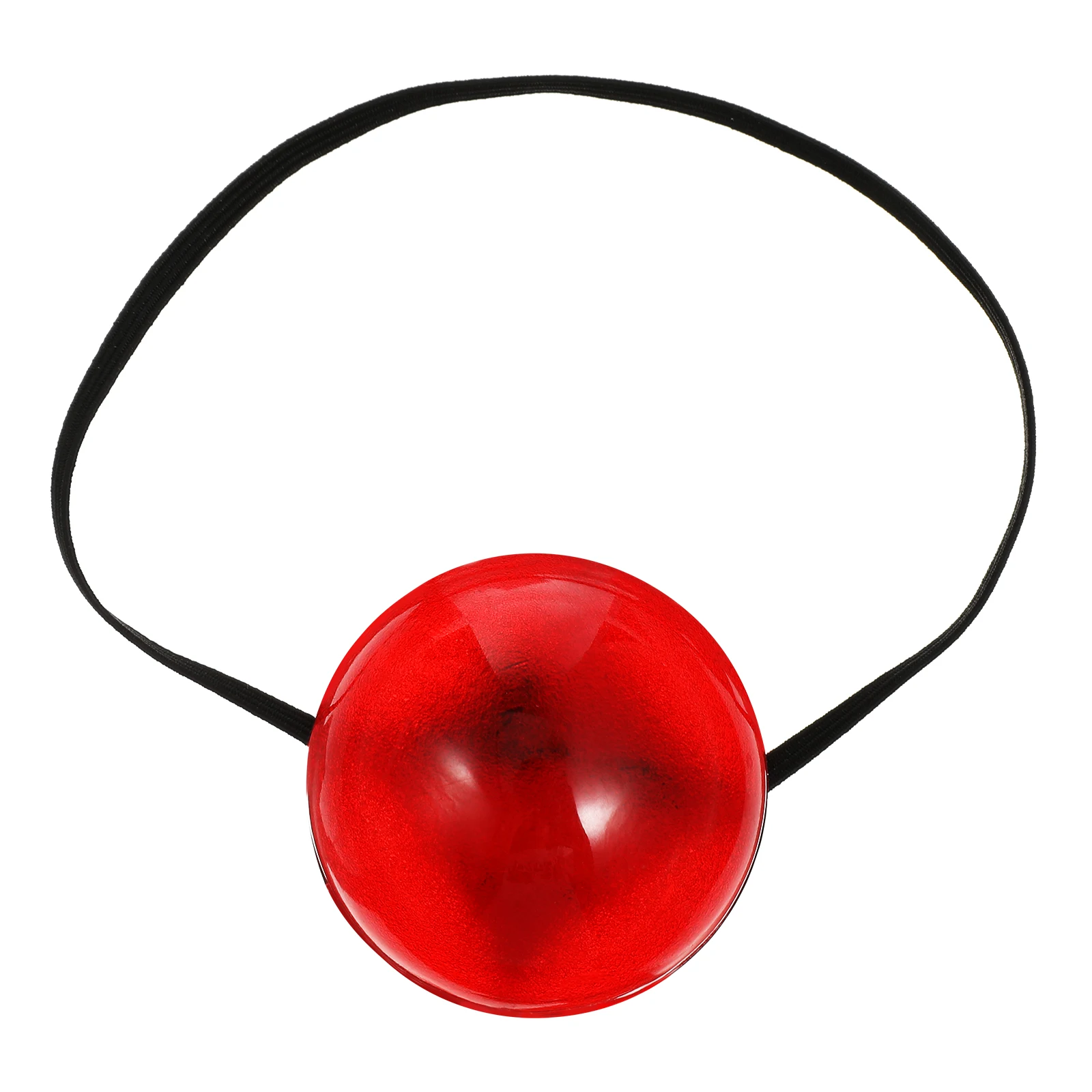 

Red Round Clown Nose LED Lighting Fun Cosplay Prop Circus Party Favors Halloween Stage Performances Accessory