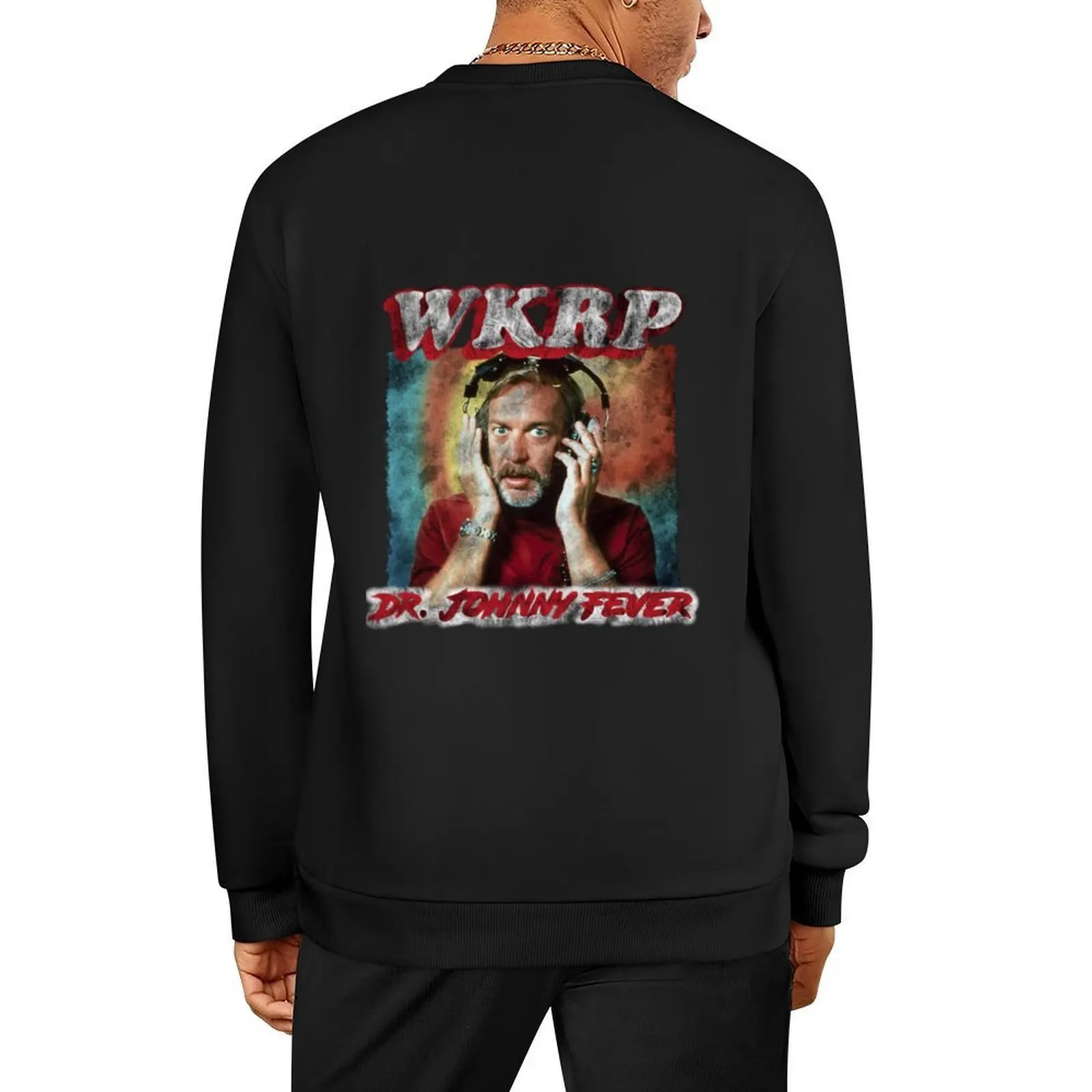 

Dr Jhonny WKRP Pullover men's coat autumn jacket men men's sweat-shirt japanese style graphic sweatshirts
