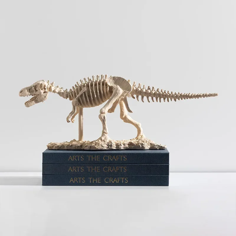 

Dinosaur Fossil Skeleton Model Decoration, Home, Living Room, Study, Office, Desktop, Jurassic Tyrannosaurus Rex Decoration