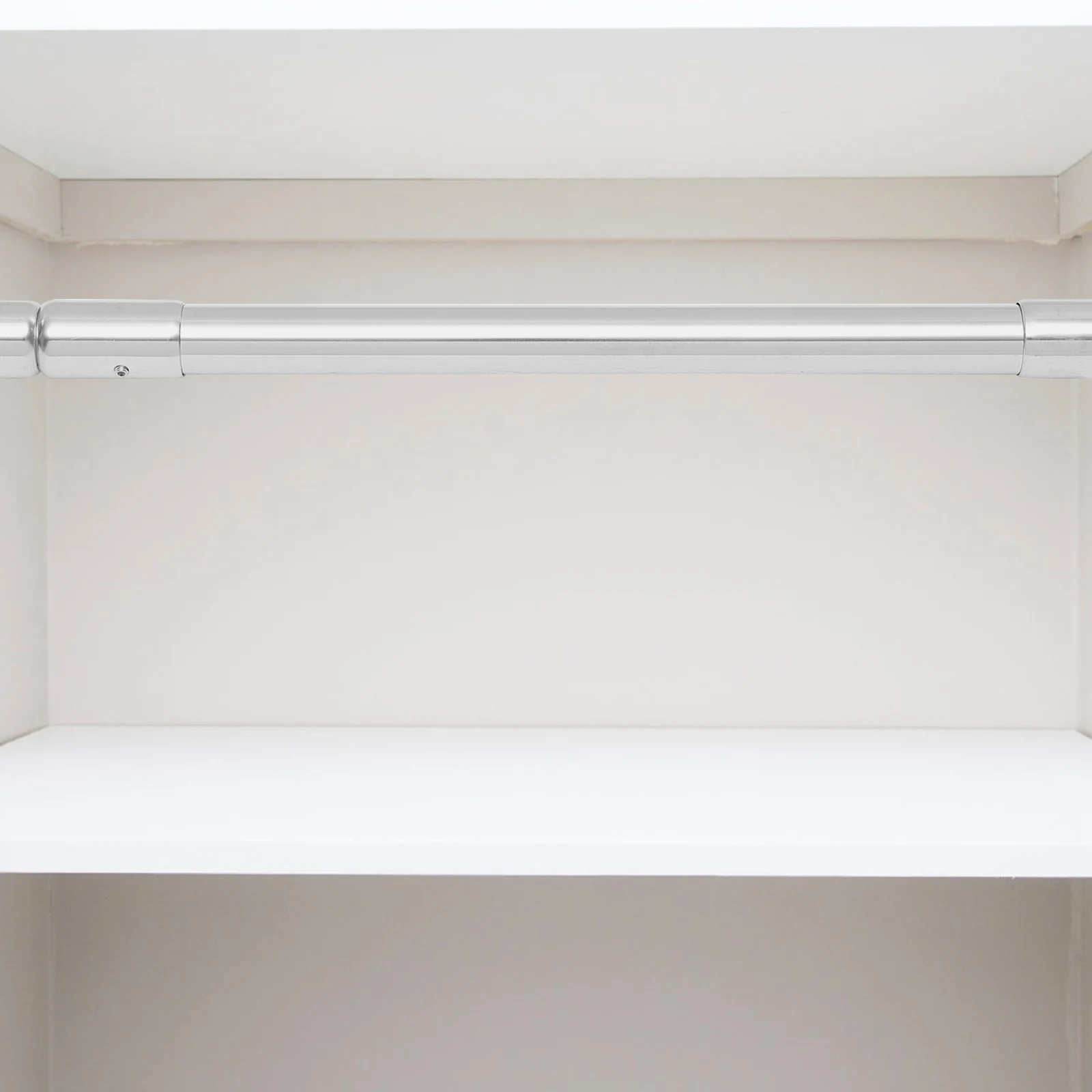 

Retractable Wardrobe Clothes Rod Heavy Duty Space Saving Closet Mounted Clothing Rail For Shirts Pants Scarves Wardrobe