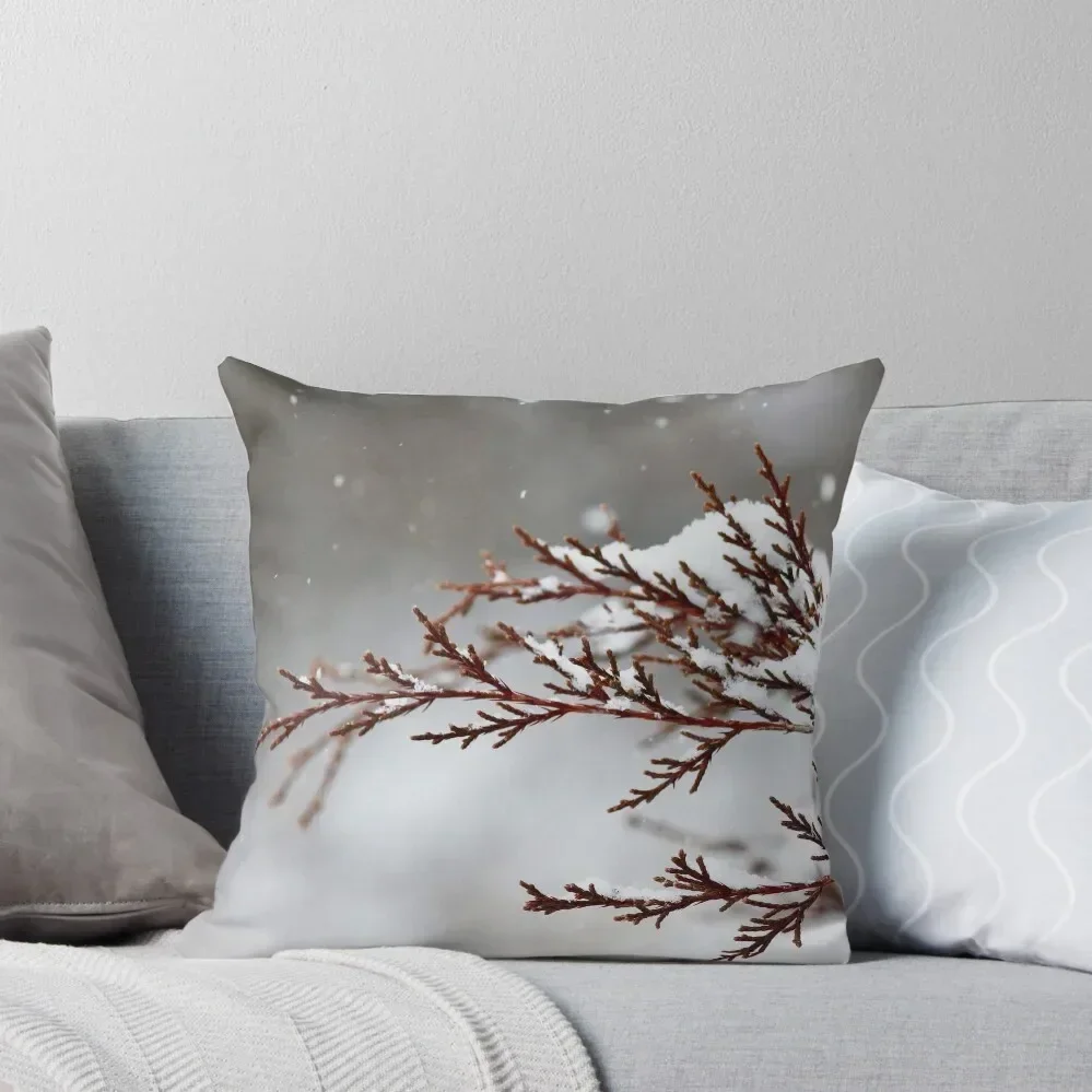 

Winter Wonderland Throw Pillow Anime christmas cushions covers Cushion Cover For Sofa pillow