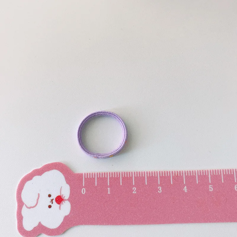 Girls Hair Tie Towel Ring Elastic Rubber Bands High Durable Korean Hair Rope Candy Color Hold Rings Kids Women Hair Accessories