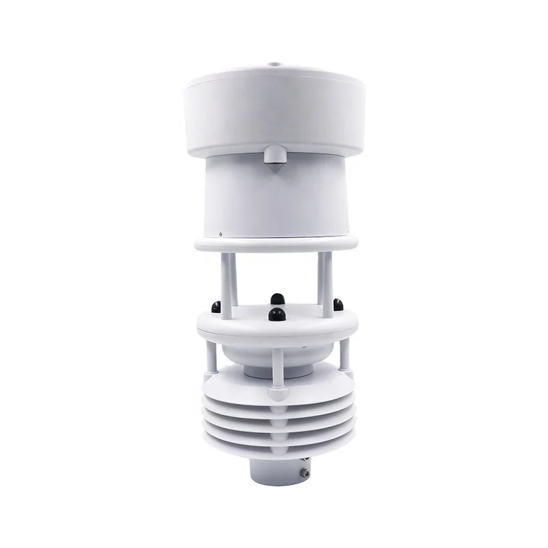 

Economical Temperature Humidity Pressure Rainfall Agriculture RS485 Ultrasonic Weather Station with Wind