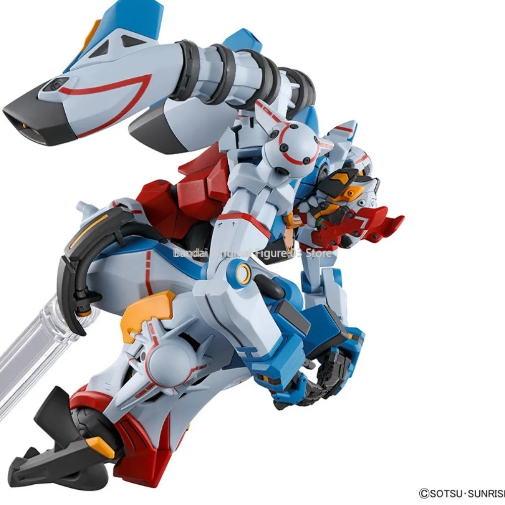 Bandai HG 1/144 HGUC Gundam GQuuuuuuX ชุดอะนิเมะ Fighter ประกอบอะนิเมะ Action Figure ของขวัญของเล่นสําหรับเด็ก