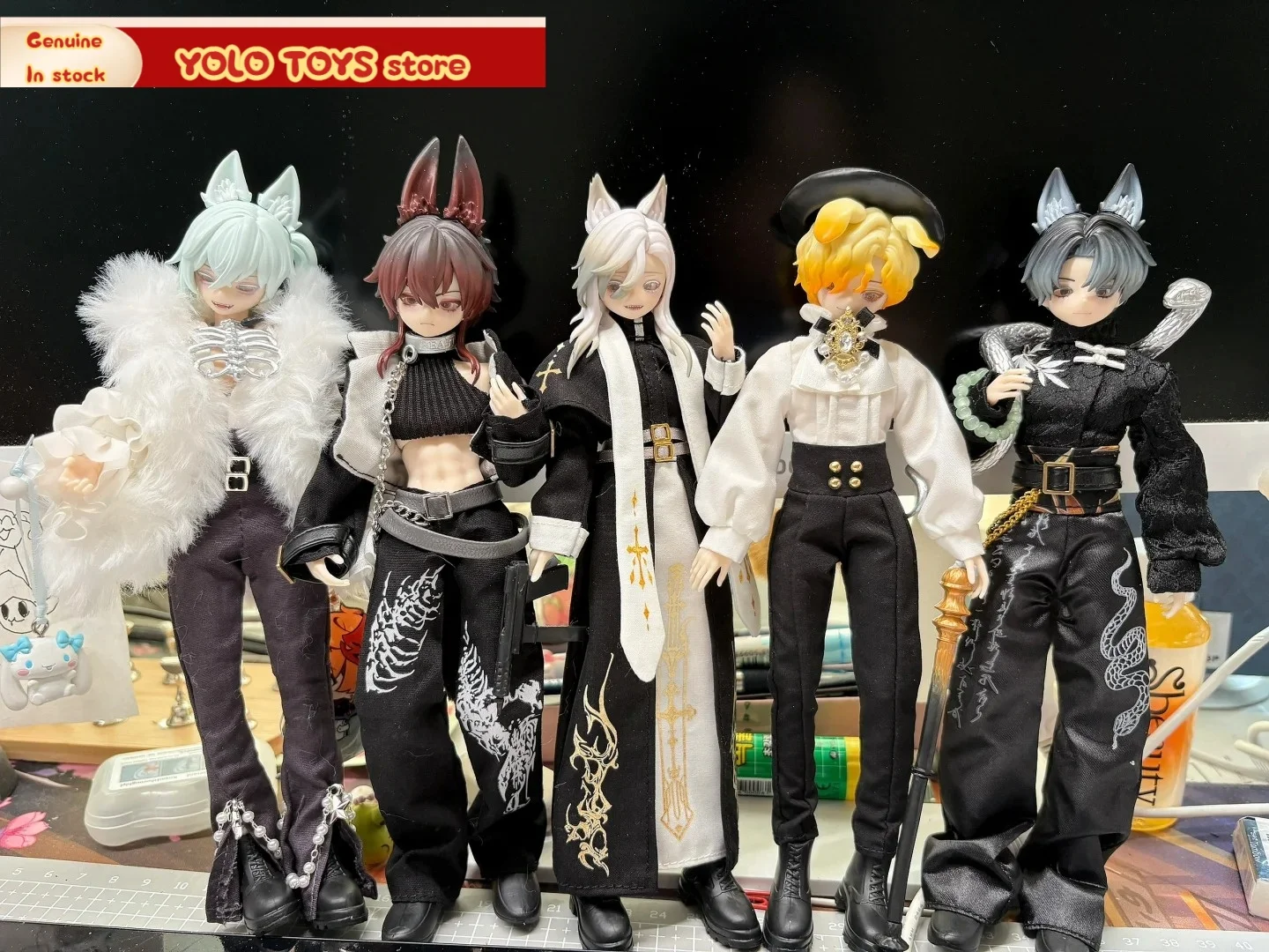 

17cm Original Sicily Past The Story Series Blind Box Mjd 8points Mystery Box Movable Joints Action Figure Modle Desktop Gifts