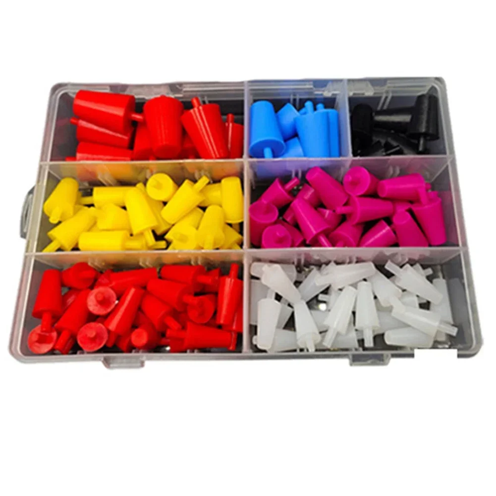 Assortment Kit Powder Coating Silicone Cone Plugs Heat Resistant Degrees Fahrenheit Comprehensive Random Pieces