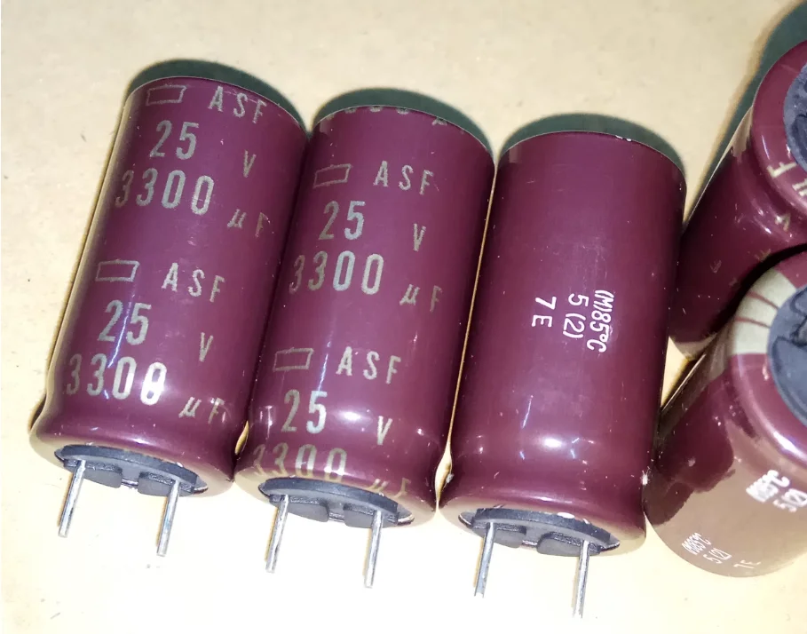 

4pcs/lot japan NIPPON Chemical ASF 25V 3300UF 16x31.5mm Copper Foot Sound Audio Electrolytic Capacitor free shipping