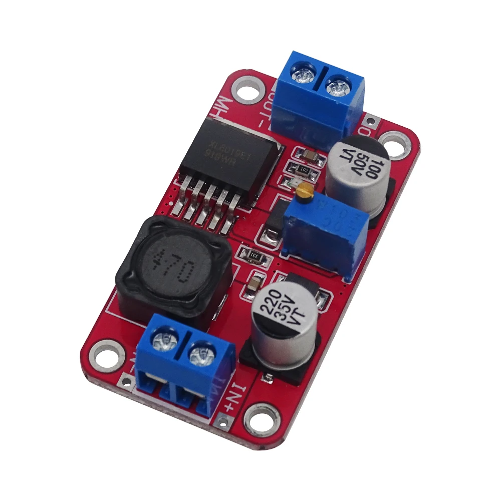 XL6019 5A DC-DC Step Up Power Module Boost Volt Converter 3.3V-35V To 5V 6V 9V 12V 24V
