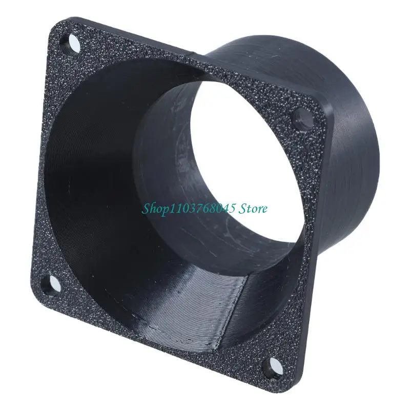 

R53F Duct Connectors Flange Dryer Vent Connectors for Cooling Ventilation Systems Plastic Dryer Vent Wall Plate