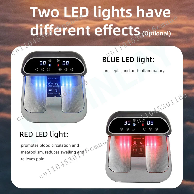 

High Quality LED Light Function P90 Terahertz Foot Massage Device for Eliminate Dampness