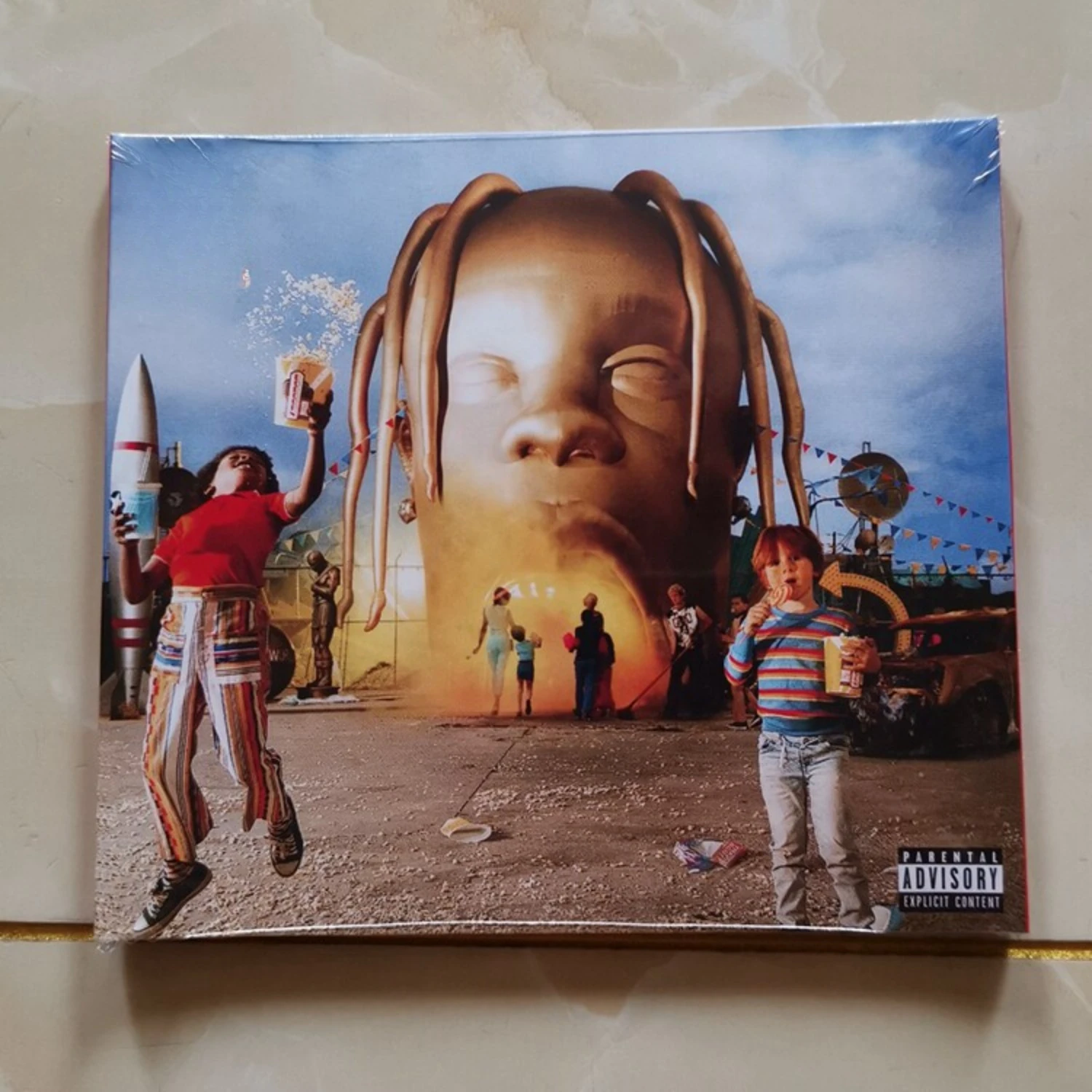 Sealed Travis Scott Astroworld Hip Hop Trap Rap Audio CD Cle