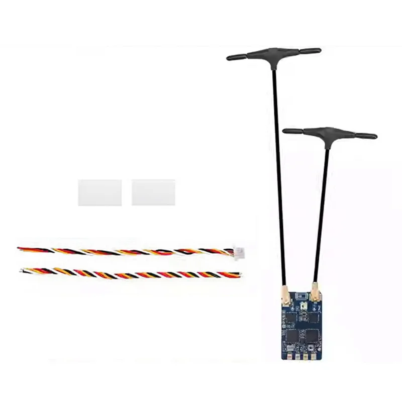 ABUM-ELRS 2.4Ghz Dual Core RX Diversity Receiver ESP32+TCXO FPV Nano RX For RC Airplane FPV Long Range DIY Parts 150Mm*1/90Mm*1