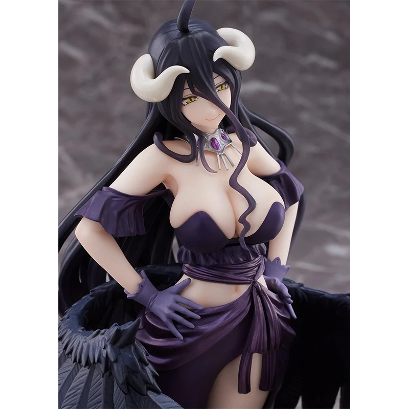 TAITO AMP Original Overload Animation Game Peripheral Toys Albedo Black Dress Anime Action Figures Model Collection