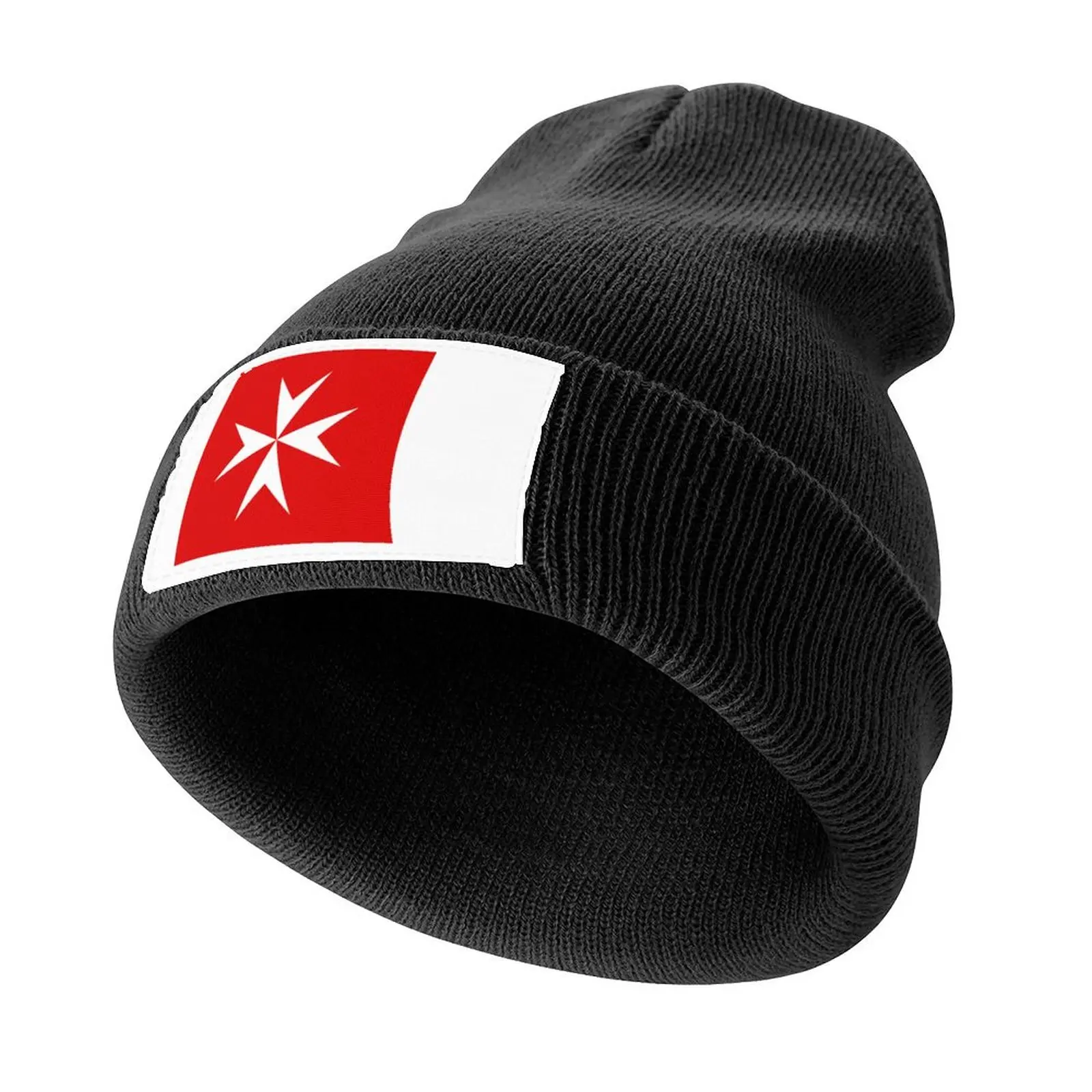 

Maltese Cross Flag Knitted Cap Snap Back Hat dad hat Snapback Cap fashionable Luxury Woman Men's