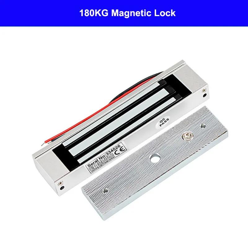 Electric Magnetic Lock 180KG Waterproof Use For Wooden Door / Fire Door /Holding Force: 350lbs