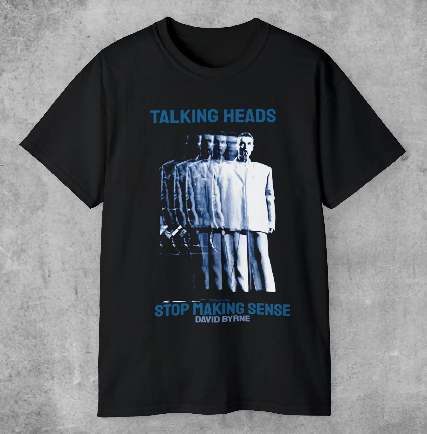 Talking Heads David Byrne Unisex T Shirt, Music 80s 90s, Vintage Band Tee, Talking Heads Psycho Killer, Stop Making Sense