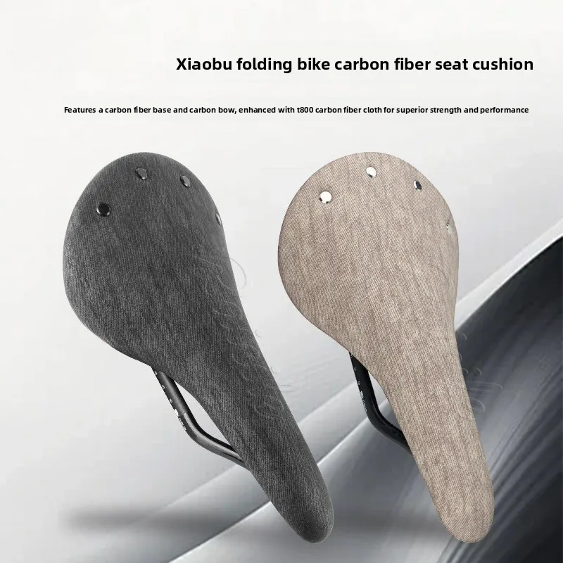 

Retro Bike Saddle Carbon Fiber Bicycle Seat Comfortable Folding Bike Saddle