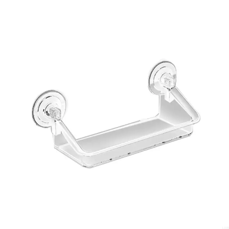 

Waterproof Shower Rack No Drilling Wall Shelf Holder Suction Cup Shower Caddies L43B