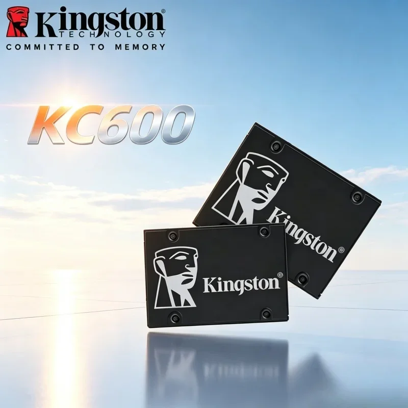 

Kingston KC600 SATA3 SSD 2TB 2.5" 7mm Thin Solid State Drive 550MB/sResistant Silent Internal Hard Disk For Laptop Desktop PC