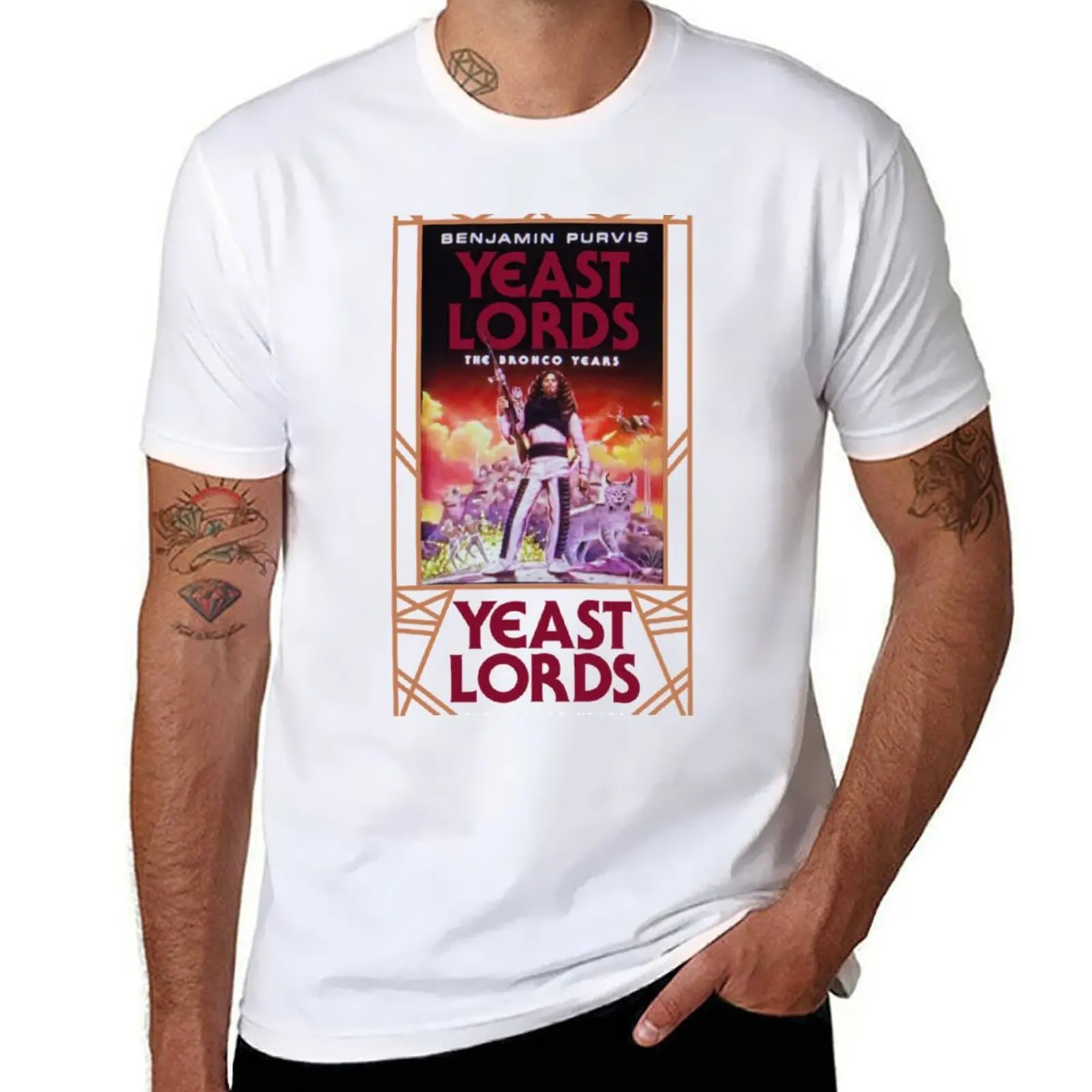

Yeast Lords The Bronco Years T-Shirt t shirt men 100% cotton luxury brand man t shirts graphic T-Shirt