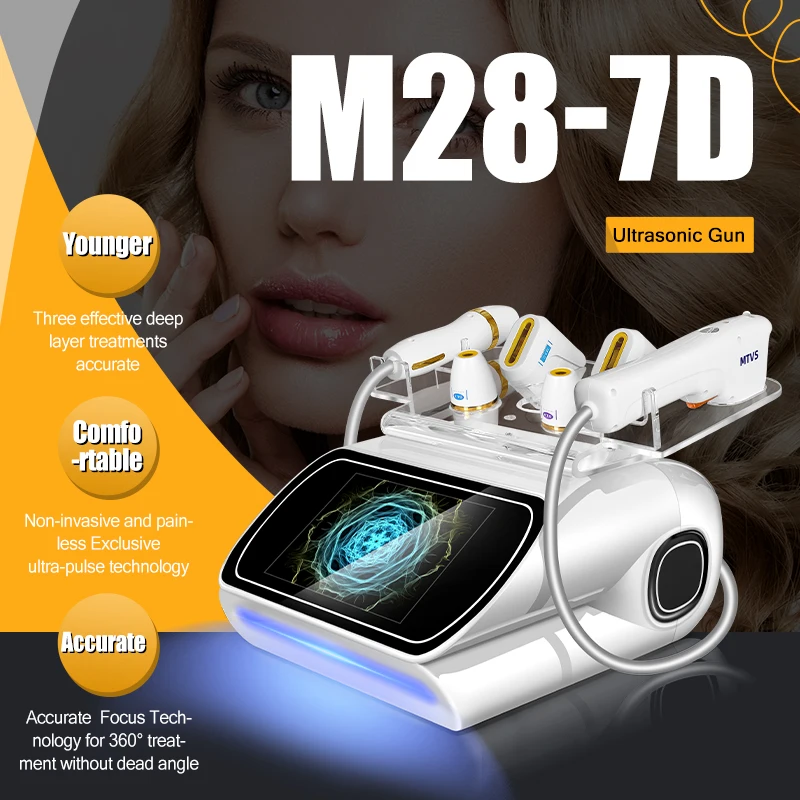 New Arrival Portable 2 in 1 7d  Face Lift Spa Machine Wrinkle Removal Body Slimming Skin Tightening Machine