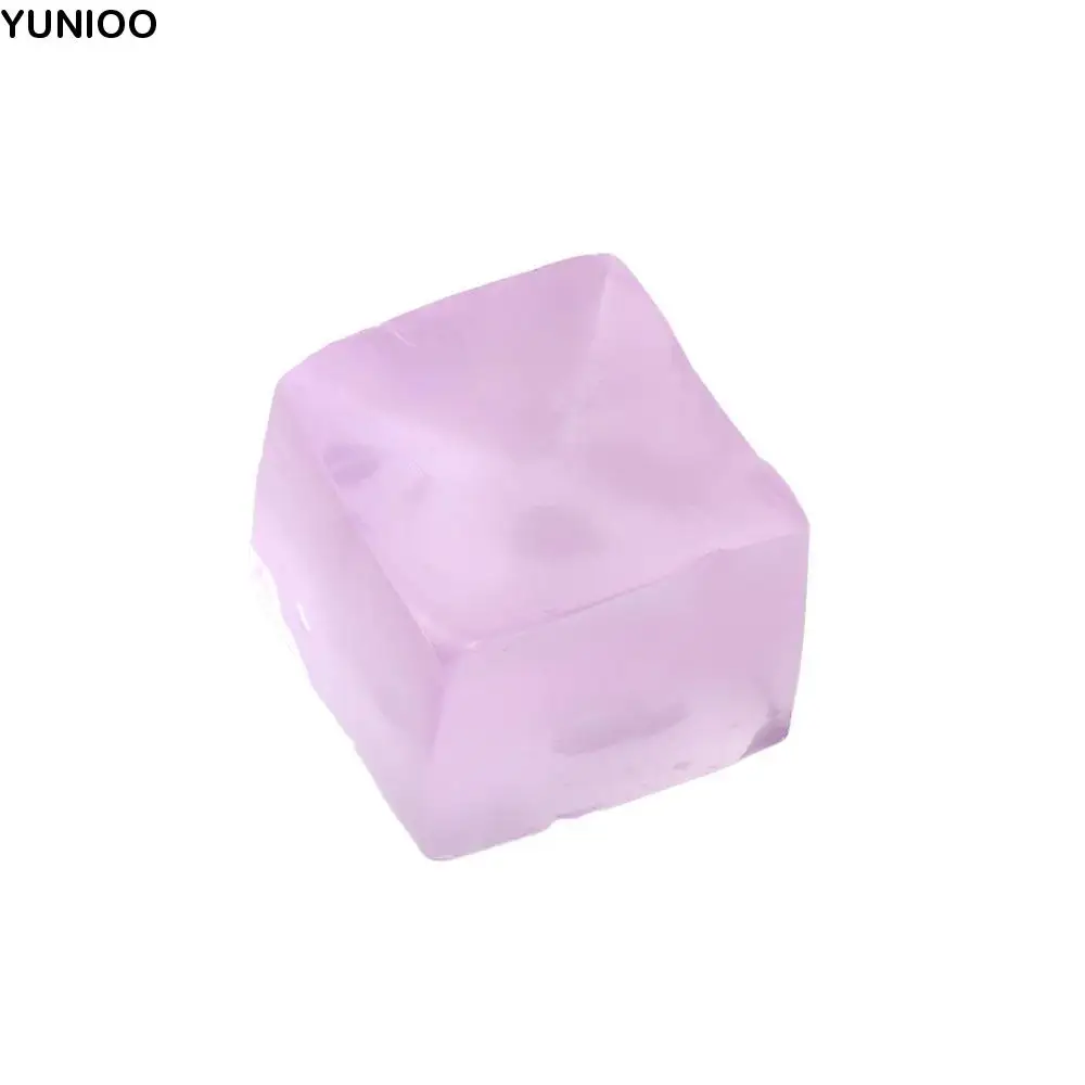 

Squeeze Toy Ice Cube Ice Cube Balls Toy Cat Paw Transparent Cube Release Toys Cartoon Soft Cat Paw Slow Rebound Toy Party Favors