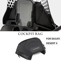For Ducati Desert X 2022- Cockpit Bag Storage Tool Bag Waterproof Motorcycle Accessories