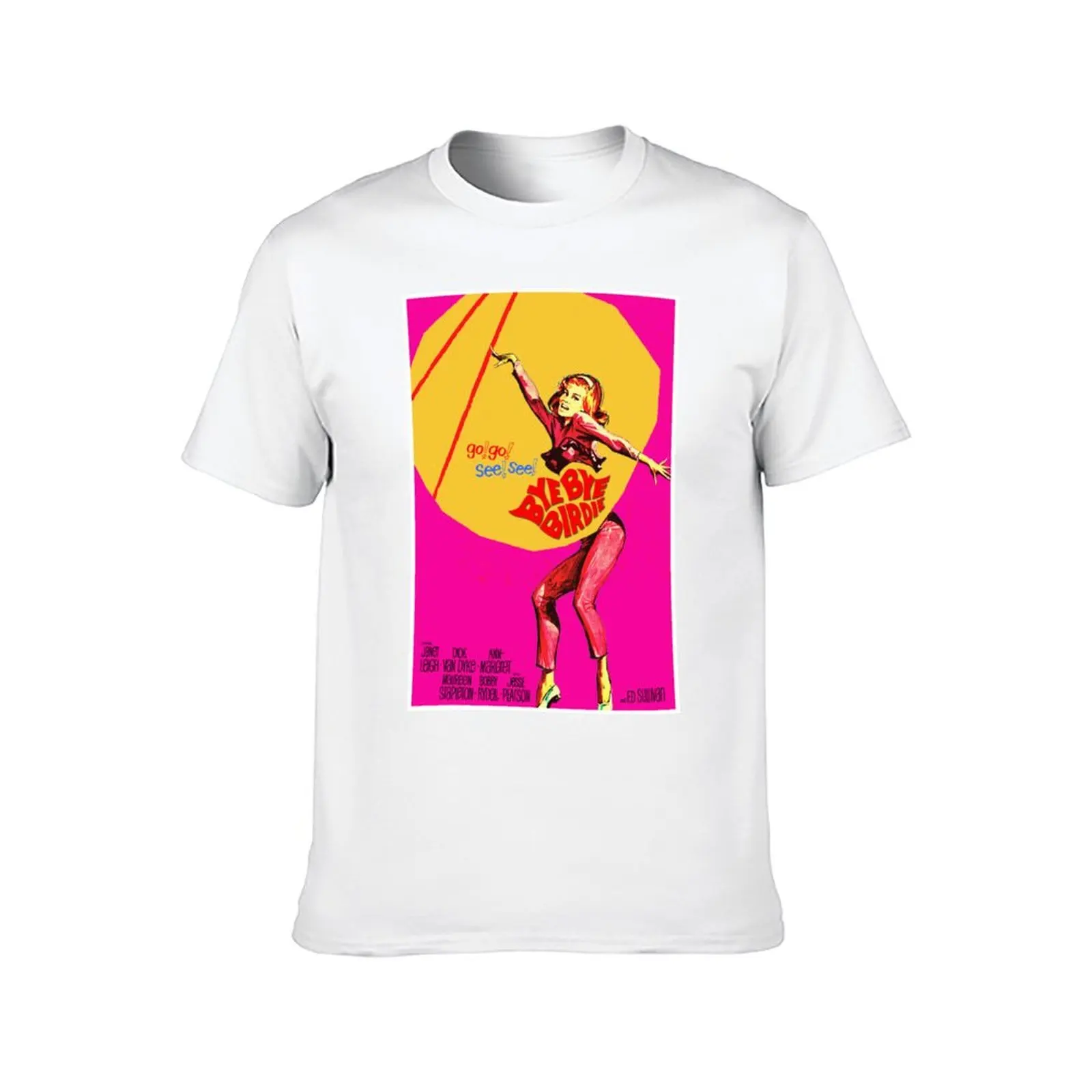 Bye Bye Birdie (1963) - تصميم ملصق الفيلم (النمط B) تي شيرت تي شيرت للرجال تي شيرت جرافيك تي شيرت مع تي شيرت مطبوع