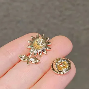 دبابيس منمقة للنساء ، مجموعة بروش معدني ، دبوس طية صدر السترة مضاد للوهج ، دبابيس ثابتة ، سترة ، معطف ، إكسسوارات ملابس ، أزياء أعلى 8 مبيعات لأوراق الماريجوانا - رقم 2