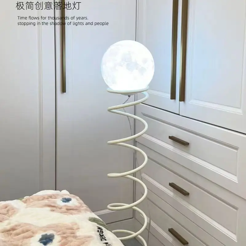 Ins style minimalist LED Warm atmosphere at the bedside, small night light New spring floor lamp