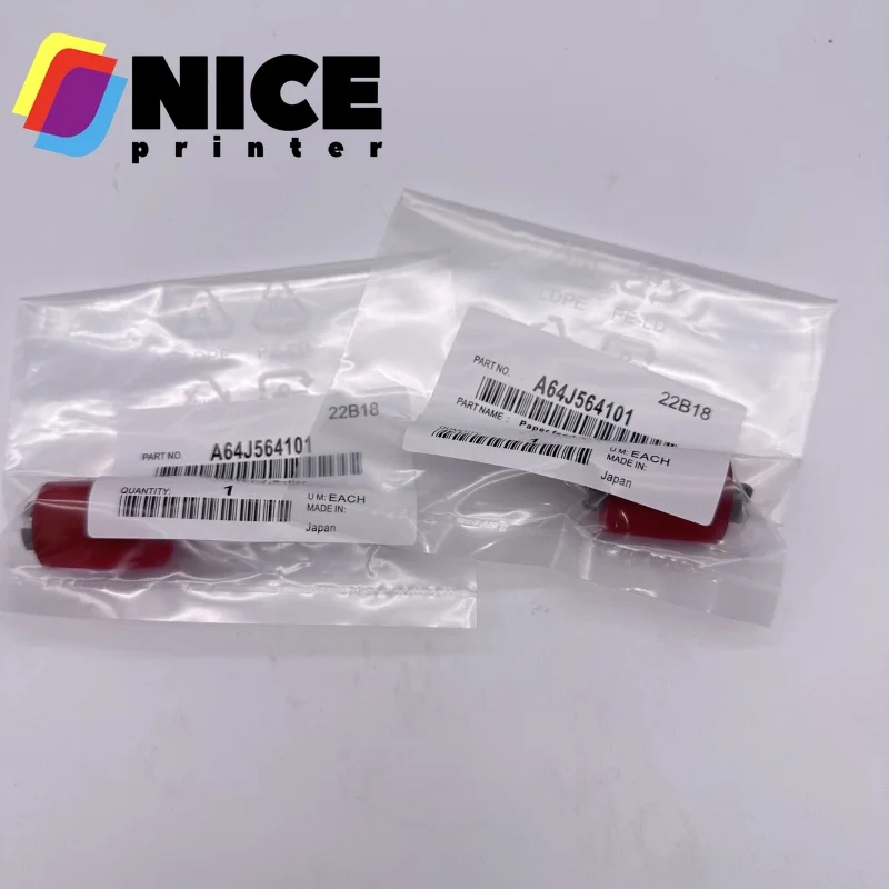 

6 шт. A64J564101 ролик подачи бумаги для Konica Minolta Bizhub C458 C558 C658