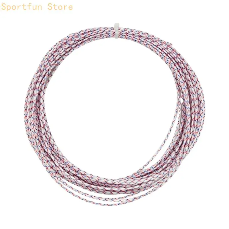 Squash String Roll 12 m Nylon Multifilament 1.25 mm 16G Replacement Roll for Responsive Touch and Game Preparation X7JD