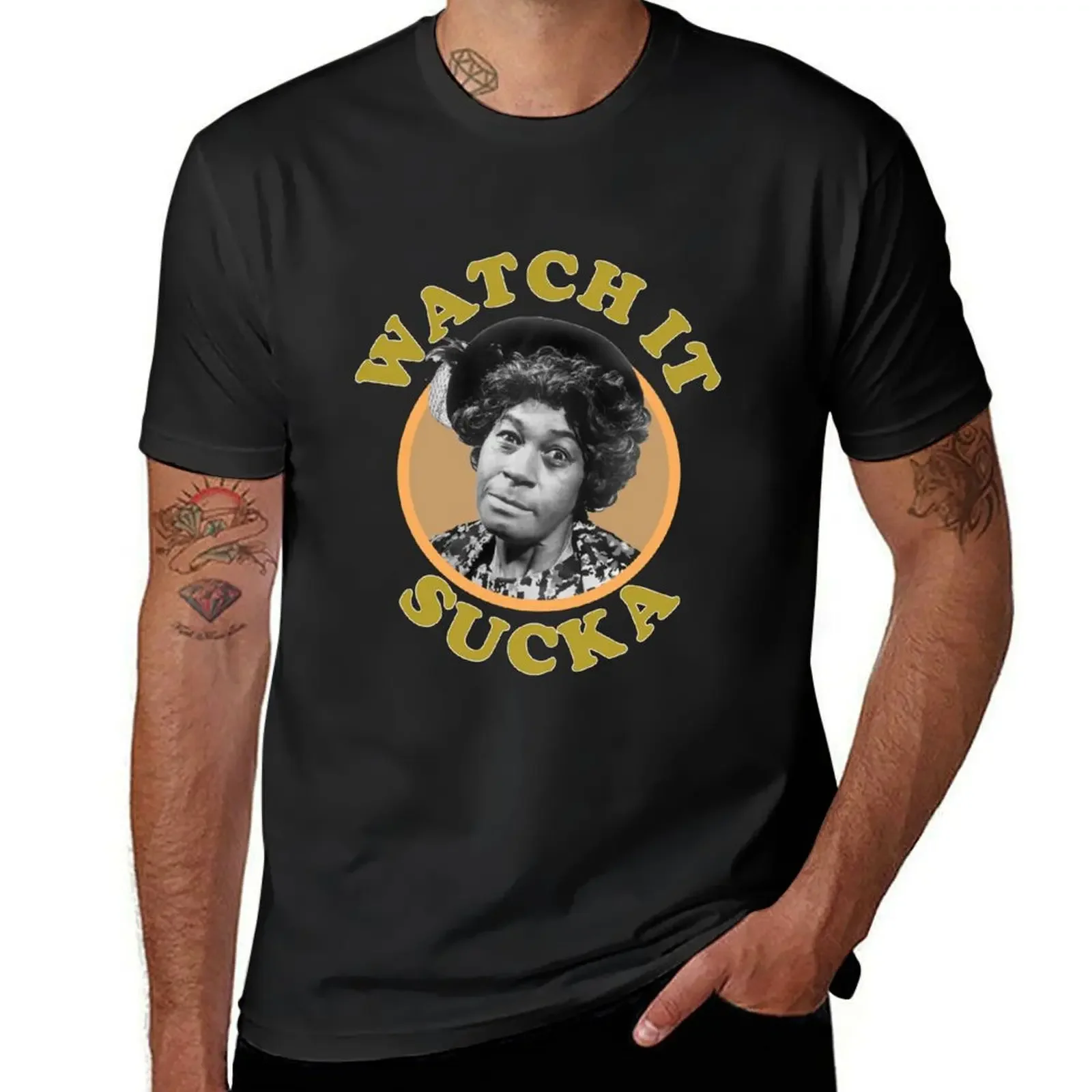 Watch It Sucka T-Shirt anime t shirts custom shirt mens clothes