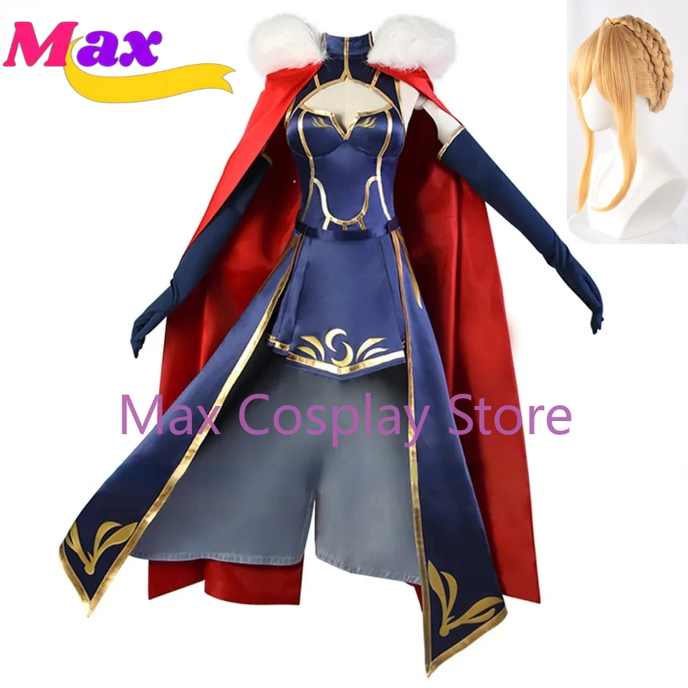 Max Cos Anime Fate Grand Order Lancer Artoria Pendragon Cosplay Costume